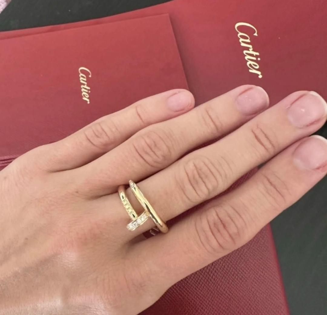 Cartier Juste Un Clou Ring 49mm US 5 18K Jaune Modèle Classique